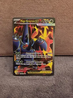 Mega Heracross ex 108/094 | Phantasmal Flames | NM | Ultra Rare| Pokemon TCG - Image 1