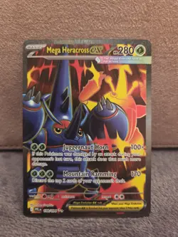 Mega Heracross ex 108/094 | Phantasmal Flames | NM | Ultra Rare| Pokemon TCG - Image 2