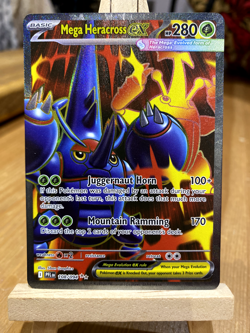Mega Heracross ex 108/094 | Phantasmal Flames | NM | Ultra Rare| Pokemon TCG - Image 1