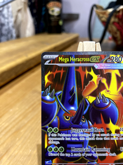 Mega Heracross ex 108/094 | Phantasmal Flames | NM | Ultra Rare| Pokemon TCG - Image 4