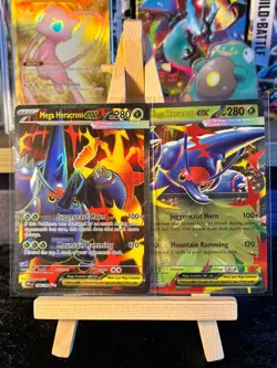 Pokemon TCG Mega Heracross EX 108/094 Ultra Rare Phantasmal Flames NM - Image 1
