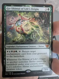 Go-Shintai of Life's Origin Commander Kamigawa: Neon Dynasty Regular MTG + Bonus - Image 5