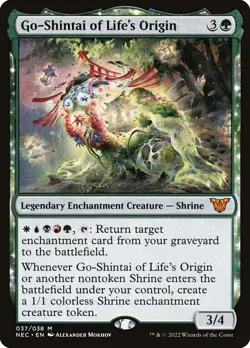Go-Shintai of Life's Origin #37 | NEC Kamigawa: Neon Dynasty Commander | MTG - Image 1