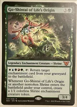 Go-Shintai of Life's Origin Commander: Kamigawa: Neon Dynasty Regular - Image 1