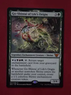 Go-Shintai of Life's Origin Kamigawa: Neon Dynasty Regular NM MTG Magic - Image 1