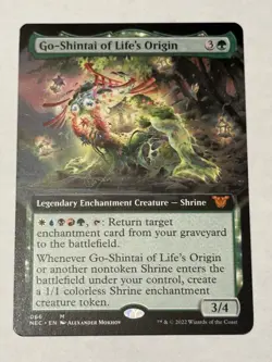 Go-Shintai Of Life's Origin ~ Extended Art ~ Kamigawa Commander ~ NM ~ MTG - Image 1