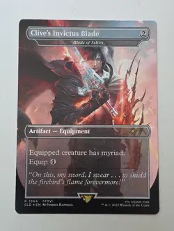 Clive's Invictus Blade - Blade of Selves (Rainbow Foil) Secret Lair Drop Foil - Image 1