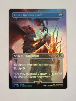 Clive's Invictus Blade - Blade of Selves (Rainbow Foil) Secret Lair Drop Foil - Image 1