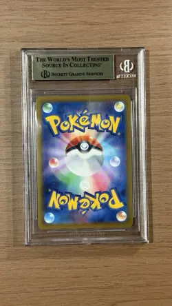 Pokemon Mischievous Pichu Graniph Collab JPN Promo 214/S-P BGS 10 PRISTINE - Image 2