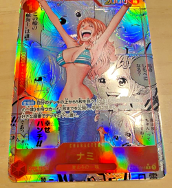 NAMI MANGA ALT ART OP01-016 R ONE PIECE CARD THE BEST PRB-01 COMIC PARALLEL NM - Image 3
