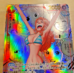 NAMI MANGA ALT ART OP01-016 R ONE PIECE CARD THE BEST PRB-01 COMIC PARALLEL NM - Image 4