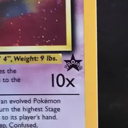 Pokemon Mew Wotc Promo Holo Card 09/53 1999 Basic Psychic 50 HP TCG - Image 4