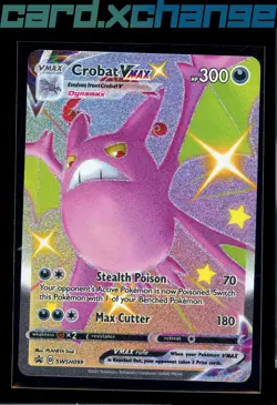 SWSH: Sword & Shield Promo Cards #SWSH099 Crobat VMAX Holo - Image 1