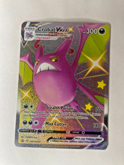 Crobat VMAX SWSH099 SWSH: Sword & Shield Promo Cards Holo NM FREE SHIPPING - Image 1