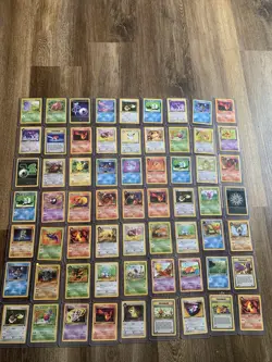 1st Edition Pokemon Card Lot Of 10 -WOTC, Base Set, Jungle, And Fossil. - Image 2