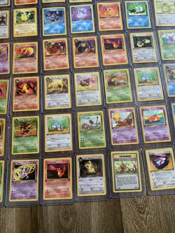 1st Edition Pokemon Card Lot Of 10 -WOTC, Base Set, Jungle, And Fossil. - Image 5