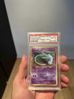 2001 Pokemon Japanese Promo Corocoro Comics 151 Shining Mew Holo PSA 10 GEM MINT - Image 5