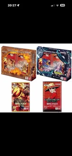One Piece Card Game Illustration Box Vol. 5 (IB-05) and Vol. 6 (IB-06) ✅IN HAND✅ - Image 1