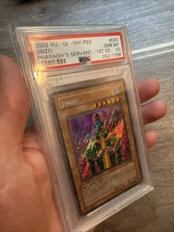 Jinzo PSV-000 1st Edition Pharaoh’s Servant Gem Mint PSA 10 - Image 4