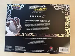 Pokemon TCG Champions Path Collection Dubwool V Box Factory Sealed - Image 3