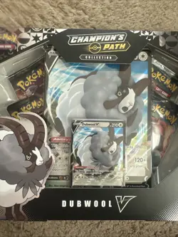 NEW Pokemon TCG Champions Path Dubwool V Collection Box Factory Sealed - Image 3
