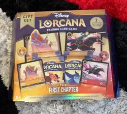 NEW Disney Lorcana: The First Chapter Gift Set (4 Packs 12 Cards each) 4050368981752 - Image 1
