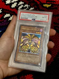 Yu-Gi-Oh! Exodia The Forbidden One Invader/Darkness JPN Ultimate 307-057 PSA NM+ - Image 2