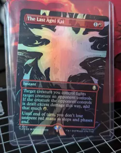 The Last Agni Kai TLA #314 Near Mint Borderless Foil - Image 1