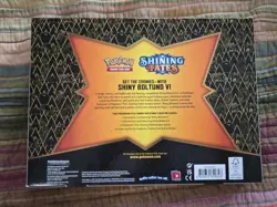 Pokemon TCG Sword & Shield Shining Fates Shiny Boltund V Collection Box 820650809828 - Image 2