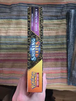 Pokemon TCG Sword & Shield Shining Fates Shiny Boltund V Collection Box 820650809828 - Image 3