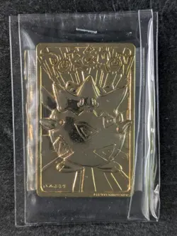 1999 Pokemon TOGEPI Burger King 23K Gold-Plated Card Special Promo - Image 1