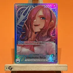 One Piece TCG Vinsmoke Reiju Leader OP06-042 Alternative Art English Edition - Image 1