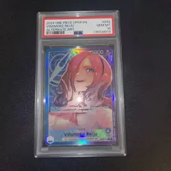 One Piece Vinsmoke Reiju Alternate Art Leader Op06-042 Psa 10 - Image 2