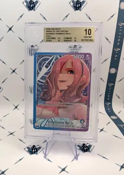 BGS 10 - One Piece TCG OP06-042 Vinsmoke Reiju Alt Art Leader English - Image 1