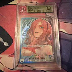 Vinsmoke Reiju OP06-042 Leader ALT ART - One Piece English - BGS 9.5 GEM MINT - Image 1