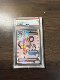 2014 Pokemon Center Lady 105/106 XY Flashfire NM PSA 7 - Image 1