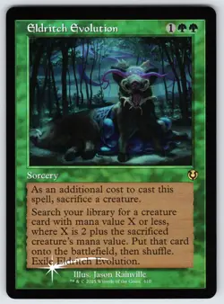 Eldritch Evolution (Retro Frame) R Innistrad Remastered # 410 NM Foil - Image 1