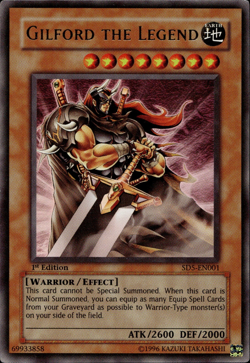 Gilford The Legend - Ultra Rare 1st Edition SD5-EN001 - LP - YuGiOh - Image 1
