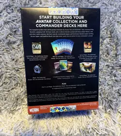 NEW SEALED MAGIC THE GATHERING: AVATAR THE LAST AIRBENDER COMMANDER'S BUNDLE - Image 2