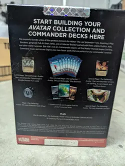 Avatar The Last Airbender Commander’s Bundle MTG Magic English Ver New Sealed - Image 4