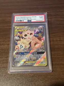 Togepi & Cleffa & Igglybuff GX 143A/236 Alternate Art Holo PSA 9 New Cert! - Image 1
