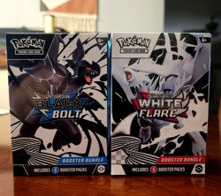 Pokemon Black Bolt and White Flare Booster Bundle Set of 2 Sealed - Image 1
