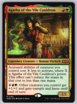 Agatha of the Vile Cauldron M Wilds of Eldraine #199 NM Normal - Image 1