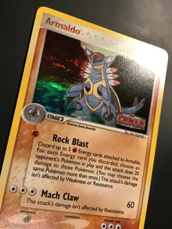 Armaldo - 3/108 - Pokemon Power Keepers Reverse Holo Rare 2007 NM - Image 2