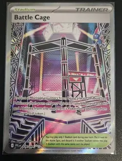 Battle Cage - 116/094 - Phantasmal Flames - Ultra Rare - NM - Pokemon TCG Card - Image 1