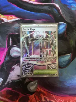 Battle Cage - 116/094 - Phantasmal Flames - Ultra Rare - NM - Pokemon TCG Card - Image 1