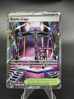 Battle Cage - 116/094 - Phantasmal Flames - Ultra Rare - NM - Pokemon TCG Card - Image 1