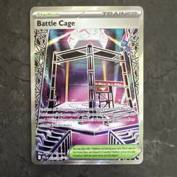 Battle Cage - 116/094 - Phantasmal Flames - Ultra Rare - NM - Pokemon TCG Card - Image 1