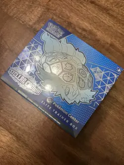 Pokemon S&V Stellar Crown Pokemon Center Exclusive ETB Elite Trainer Box NEW - Image 1