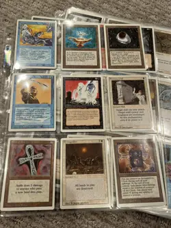 MTG Magic The Gathering REVISED Near Complete Set (NO Duals or Wheel) NM-LP - Image 2